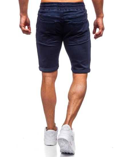 Men's Denim Shorts Navy Blue Bolf KG3723