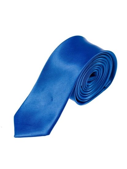 Men's Elegant Slim Tie Blue Bolf K001
