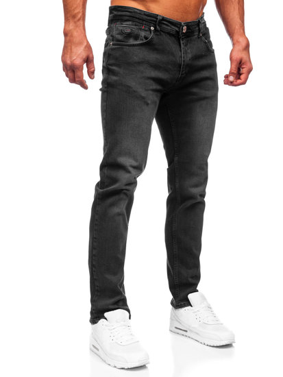 Men's Jeans Regular Fit Black Bolf 6693R
