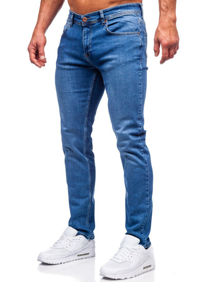 Men's Jeans Regular Fit Navy Blue Bolf 6356