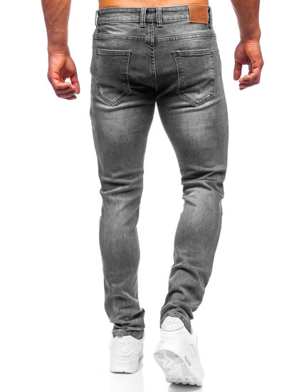 Men's Jeans Skinny Fit Black Bolf KX598