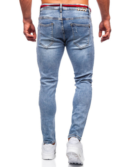 Men's Jeans Skinny Fit Blue Bolf KX555-1