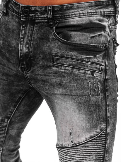 Men's Jeans Slim Fit Black Bolf E7820