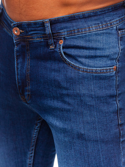 Men's Jeans Slim Fit Navy Blue Bolf 6147