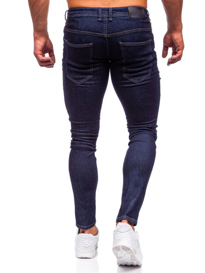 Men's Jeans Slim Fit Navy Blue Bolf MP003BS