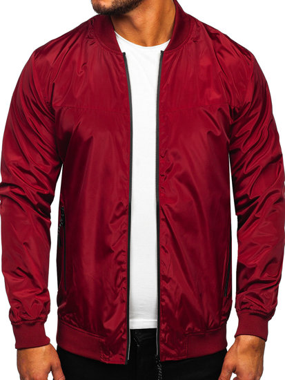 Men's Lightweight Jacket Claret Bolf W3909