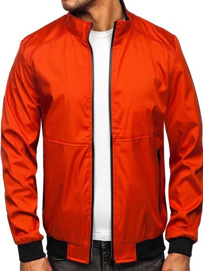 Men's Lightweight Jacket Orange Bolf 6782