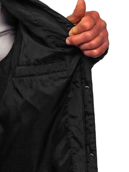 Men's Lightweight Quilted Jacket Black Bolf M13081