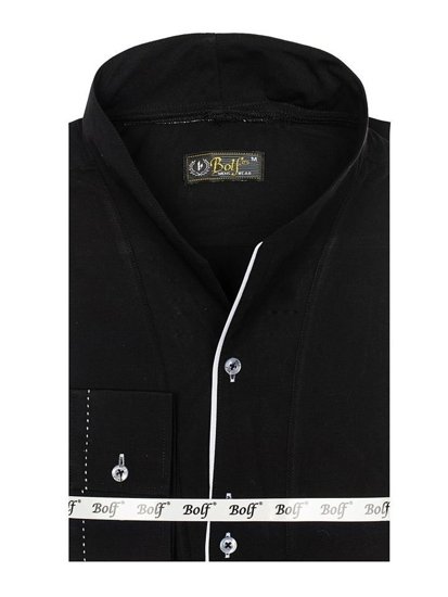 Men's Long Sleeve Shirt Black Bolf 5720