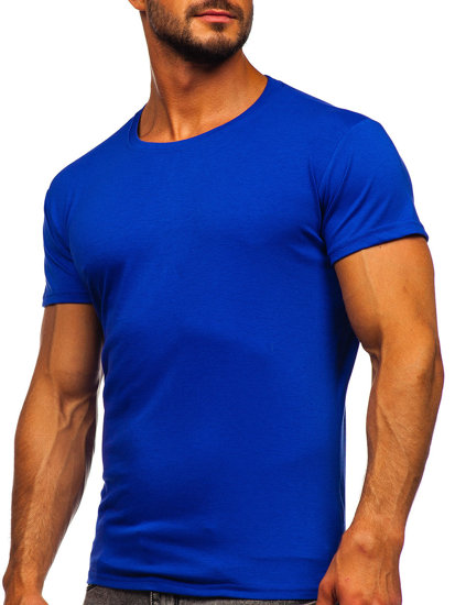 Men's Plain T-shirt Cobalt Bolf 2005
