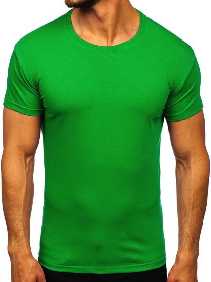 Men's Plain T-shirt Green Bolf 2005