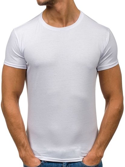 Men's Plain T-shirt White Bolf 2011 