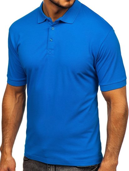 Men's Polo Shirt Blue Bolf 171221