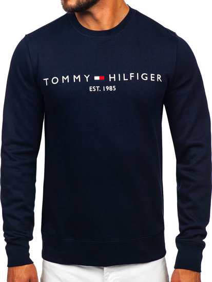 Men's Printed Sweatshirt Navy Blue Tommy Hilfiger MW0MW11596