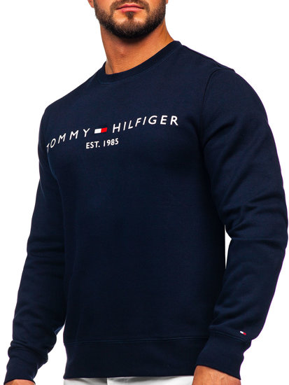 Men's Printed Sweatshirt Navy Blue Tommy Hilfiger MW0MW11596