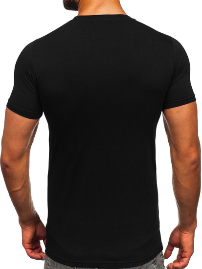 Men's Printed T-shirt Black Bolf HM918