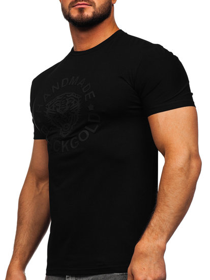 Men's Printed T-shirt Black Bolf MT3019