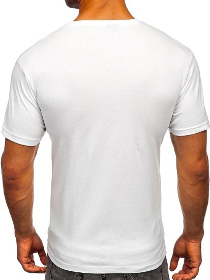 Men's Printed T-shirt White Bolf 142175