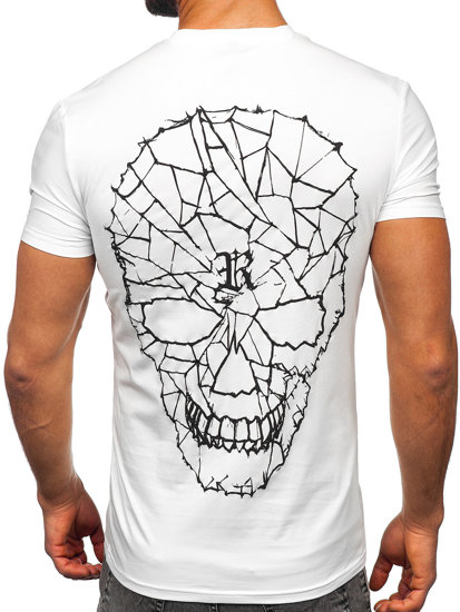 Men's Printed T-shirt White Bolf MT3027