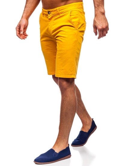 Men's Shorts Yellow Bolf 1142
