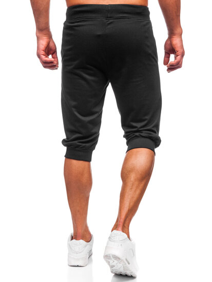 Men's Sweat Shorts Black Bolf K10002