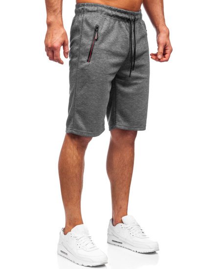 Men's Sweat Shorts Graphite Bolf JX132