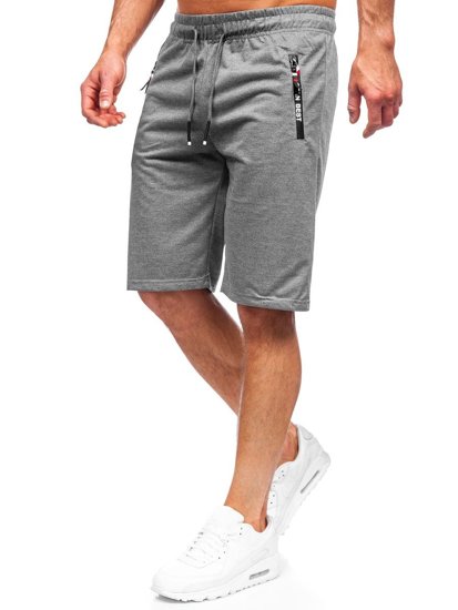 Men's Sweat Shorts Graphite Bolf JX503