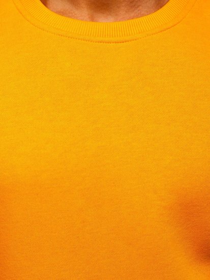 Men's Sweatshirt Light Orange Bolf 2001