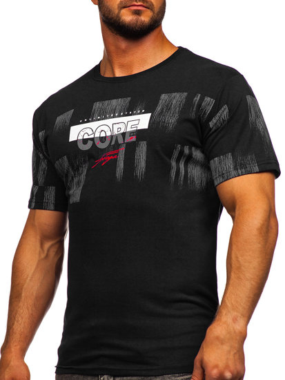 Men's T-shirt Black Bolf 14703