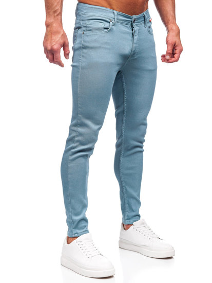 Men's Textile Pants Sky Blue Bolf GT-S