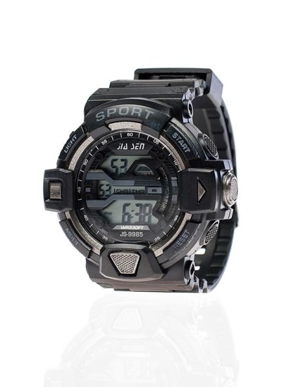 Men's Watch Black-Graphite Bolf 9985