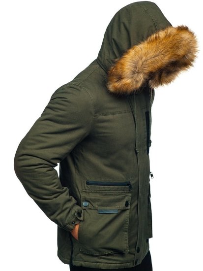 Men's Winter Alaska Jacket Khaki Bolf JK323