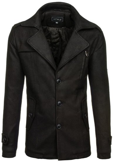 Men's Winter Coat Black Bolf 3127