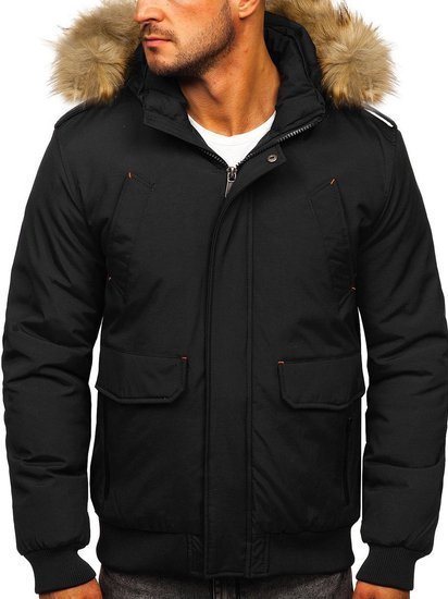 Men's Winter Jacket Black Bolf 1770