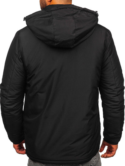 Men's Winter Jacket Black Bolf HKK2025