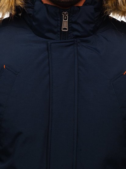 Men's Winter Jacket Navy Blue Bolf 1770