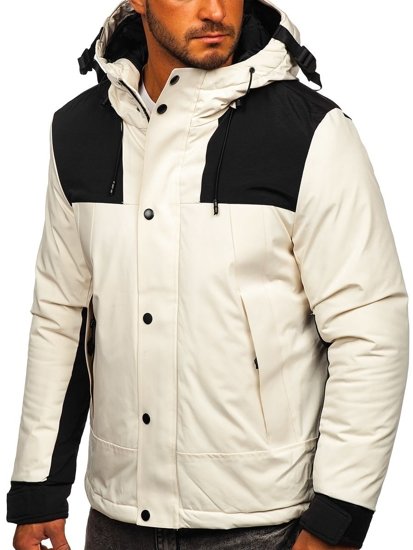 Men's Winter Jacket White Bolf J1905