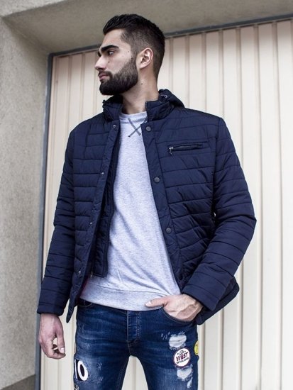 Outfit No. 105 - Winter Jacket, Sweatshirt, Jeans
