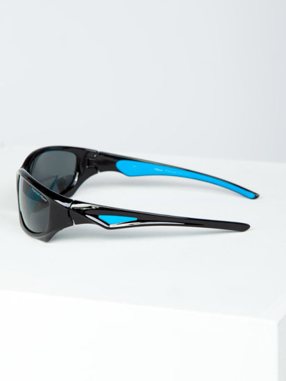 Sunglasses Black-Blue Bolf MIAMI4