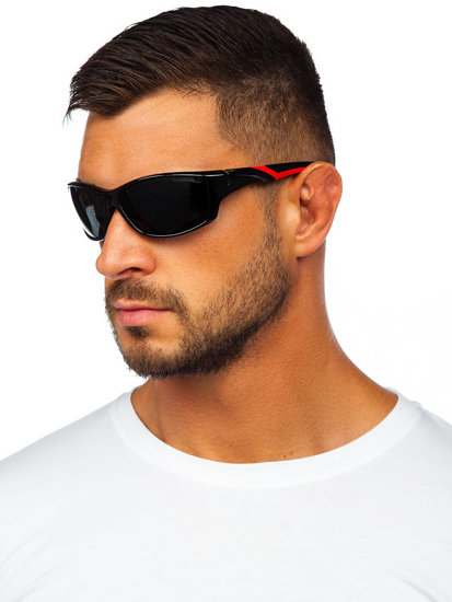 Sunglasses Black-Red Bolf MIAMI9