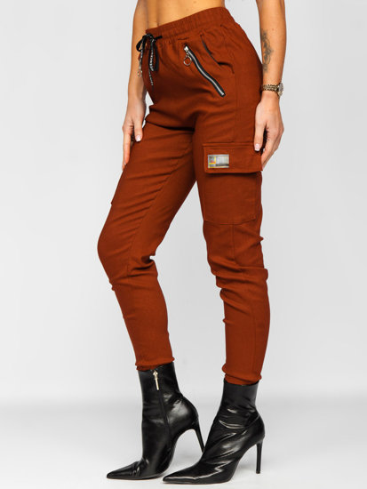 Women's Cargo Joggers Brown Bolf AF5118ND