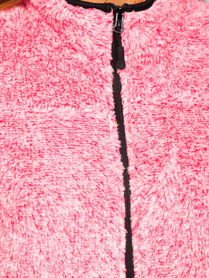 Women's Fleece Hoodie Pink Bolf HH009