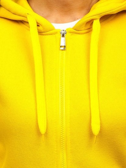 Women's Hoodie Yellow Bolf W03B