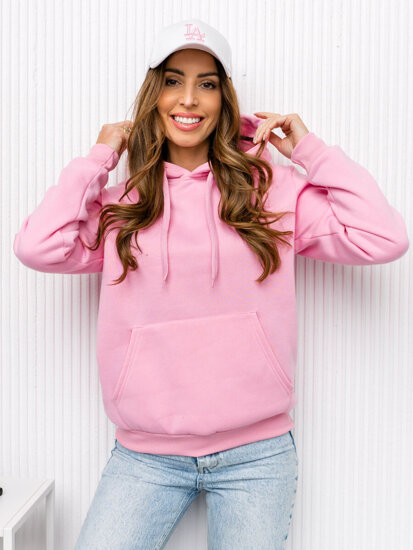 Women’s Kangaroo Sweatshirt Pink Bolf W02