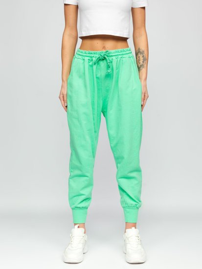 Women's Sweatpants Green Bolf 0011