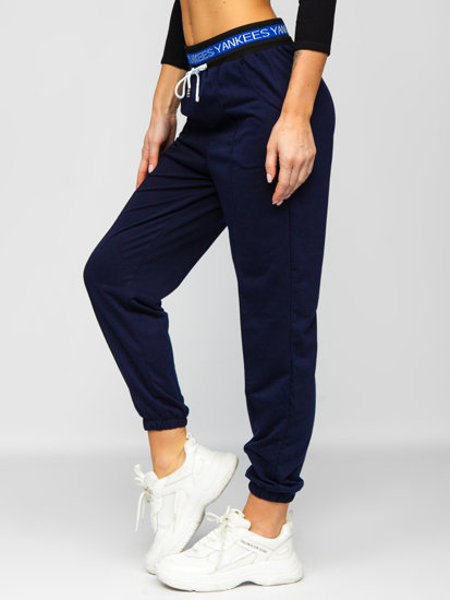 Women's Sweatpants Navy Blue Bolf YY31NM