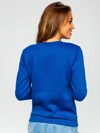 Women's Sweatshirt Blue Bolf W01