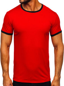 Men's Basic T-shirt Red Bolf 8T83