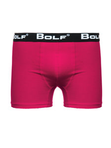 Men's Boxer Shorts Pink Bolf 0953-2P 2 PACK
