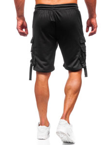 Men's Cargo Shorts Black Bolf HS7182
